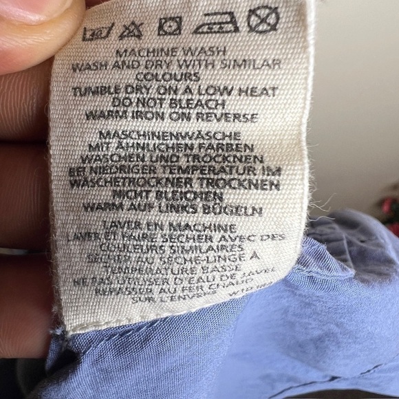 Mini Boden Blue/Pink Blouse Girls Blouse Fancy Comfort School Play 11-12 - Picture 6 of 8